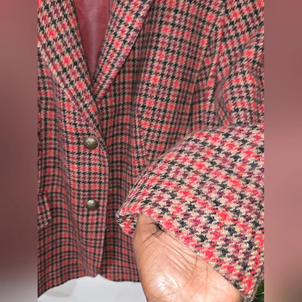 Talbots - Plaid Blazer - Picture 8 of 16